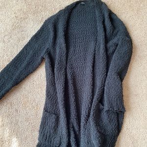 Long sleeve popcorn cardigan
